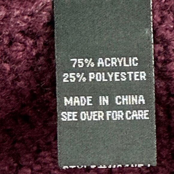 By & By Women's Pullover Striped Knit Grey/Pink Turtleneck Long Sweater XXL NWT - Picture 9 of 11